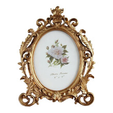 Retro Picture Frame Vintage 8x6'' 5x7'' Photo Holder Oval Frames 8 inc