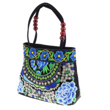 Vintage Style Ethnic Shoulder Bag Embroidery Canvas Handmade Travel Ba