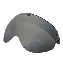 Motorcycle Helmets 3/4 Face 3 Snap Flip Up Visor Shield for Lens Brown