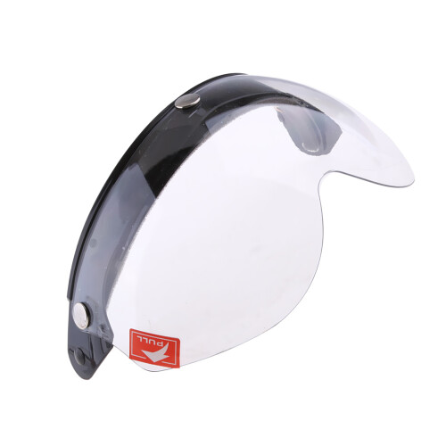 Motorcycle Helmets 3/4 Face 3 Snap Flip Up Visor Shield for Lens Clear 1
