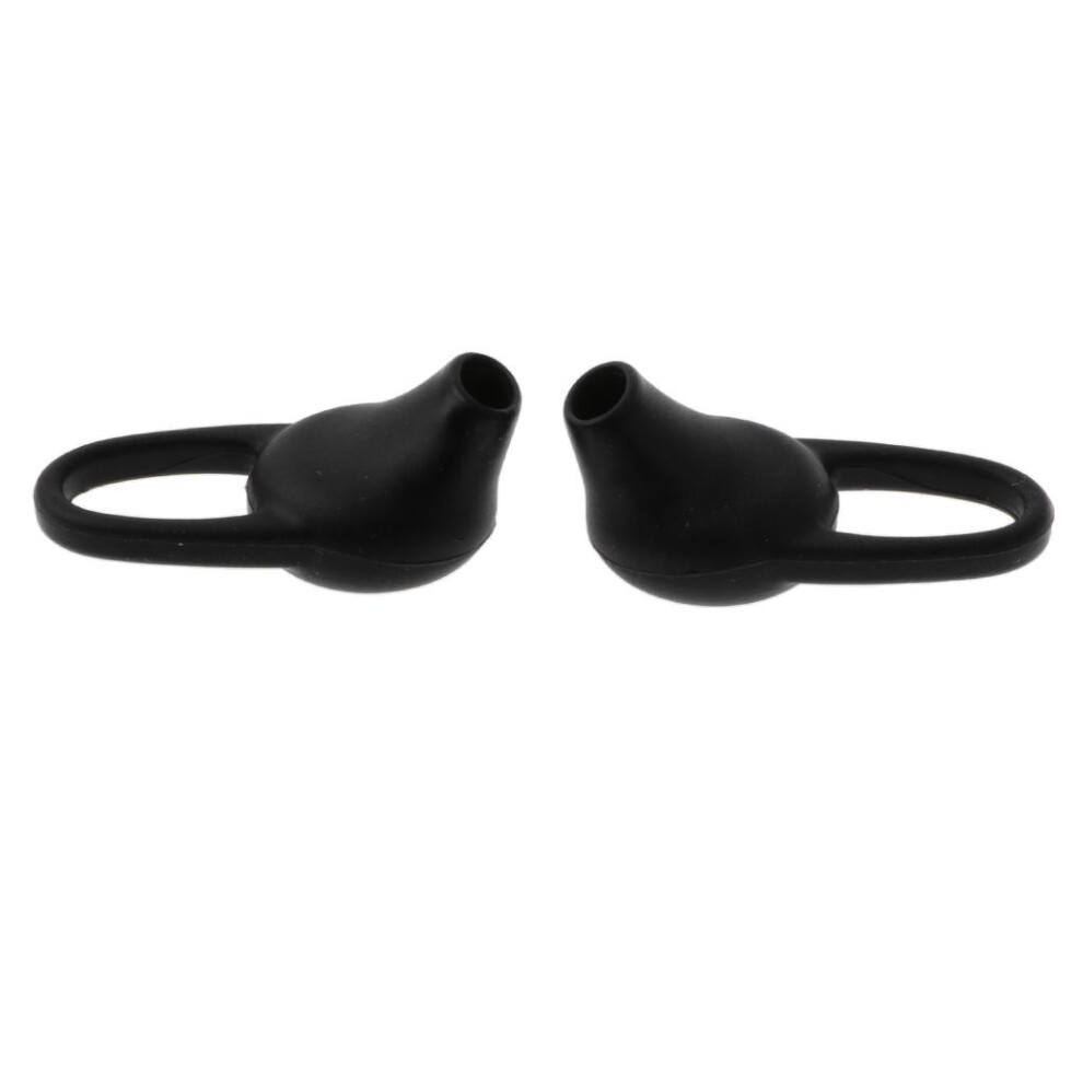 1Pair Universal Silicone Earbuds Eartips Caps For Wireless Earphone Bl 6902696581921