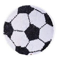 DIY Embroidered Football Sew On Sequins Patch Badge Fabric Applique Cr