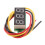 0.28Inch 3 Wire LED DC 0-100V Voltmeter Digital Voltage Meter Tester R 1