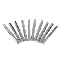 10 Pieces Straight Shank Dual Flute Router Bits CNC Engraving Tool 4mm