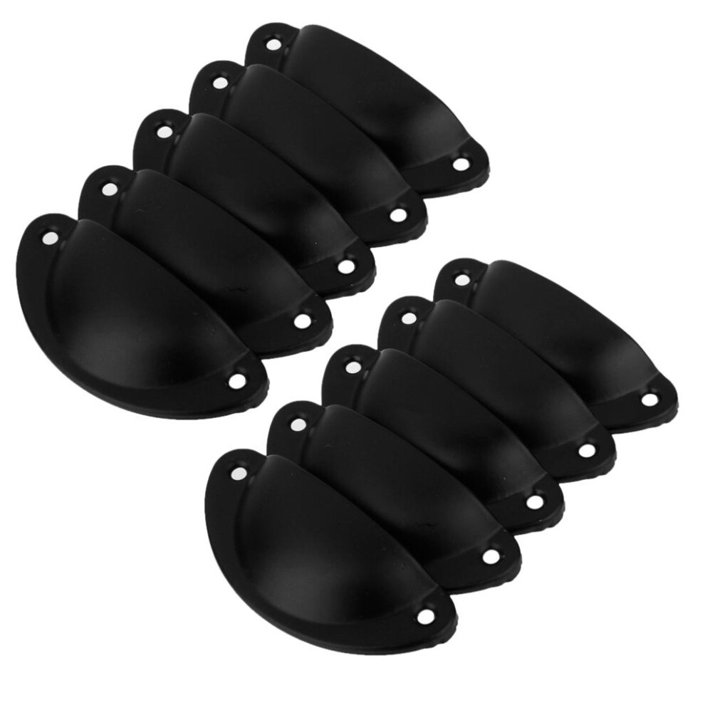 10Pcs Victorian Cup Shell Kitchen Cupboard Drawer Cabinet Door Pull Ha 6902696616241