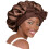 Sleeping Hat with Comfortable Brim and Bow Brown 4