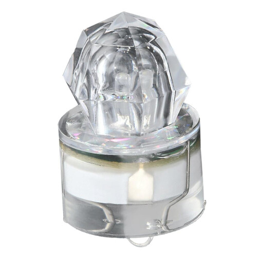 LED Deep Drop Underwater Diamond Flash Fishing Light Squid Strobe Bait