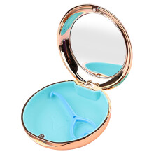 Compact Retainer Case with Mirror with Aligner Remover Tool Mouth Guar