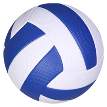 Official Size 5 Volleyball Training Beach Sports Adult Grainy white