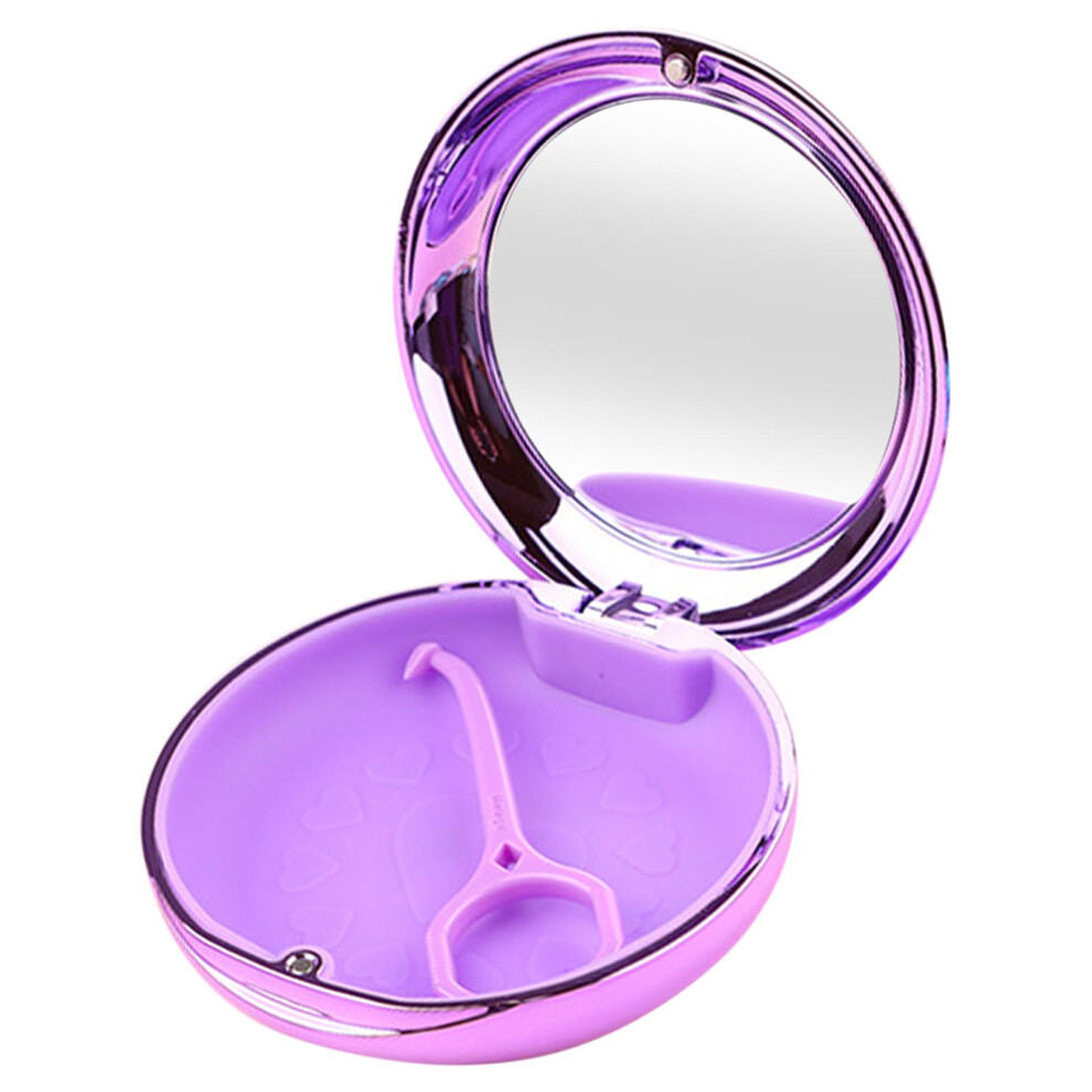 Compact Retainer Case with Mirror with Aligner Remover Tool Mouth Guar