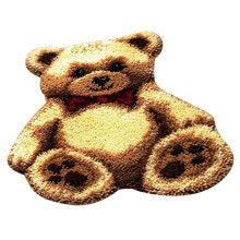 Toy Bear Latch Hook Kits Rugs Cushion Crafts Embroidery for Beginners