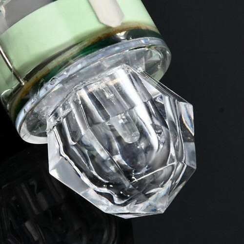 LED Deep Drop Underwater Diamond Flash Fishing Light Squid Strobe Bait 2