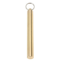Waterproof Brass Pocket Toothpick Holder Mini Ear Pick Box Pill Capsul