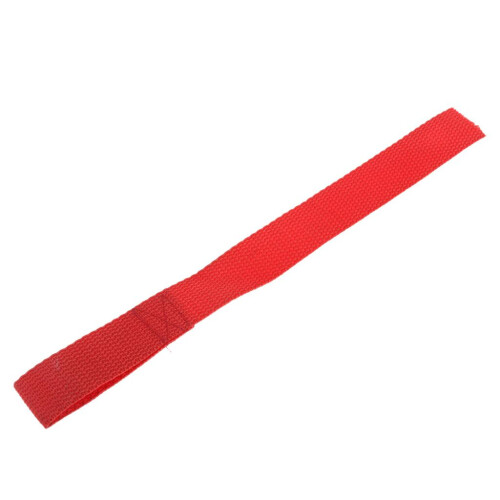 Polyester Red Winch Hook Pull Strap Universal ATV Parts 8cm/3.15 Inch