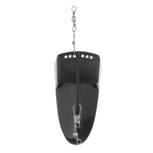 ABS Plastic Adjustable Weight Sea Fishing Trolling Diving Board Black