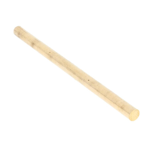 4" / Diameter 6mm Solid Brass Round Bar Rod, Lathe Bar Stock 1