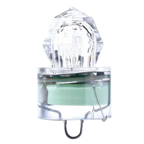 LED Deep Drop Underwater Diamond Flash Fishing Light Squid Strobe Bait