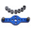 2-10mm Sel Centering Doweling Jig Set Wood Hole Locator Blue 1