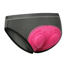 Women's 3D Padded Cycling Underwear Shorts Breathable Shorts S Grey