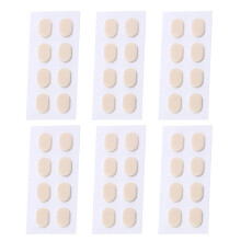 24 Pair Anti-slip Soft Nose Pads Stick On for Eyeglasses Glasses Skin