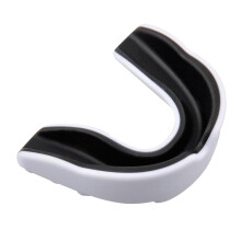 Boxing Mouth Guard Martial Sports Protection Gumshield New White+Black