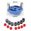 2-10mm Self-Centering Doweling Jig Set Vertical Hole Puncher Locator B 2