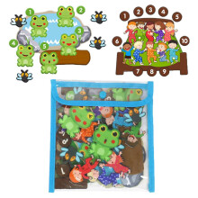 Preschool Felt Story Board Kindergarten Montessori Activity Figures Gi