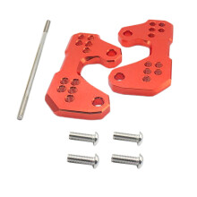 Rearsets Base Foot Pegs Back Raise Bracket for Yamaha R3 R25 MT03 Red