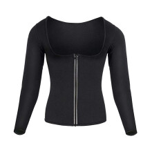 Waist Trainer Neoprene Shirt Corset Sauna Suit Jacket Tops Body Shaper