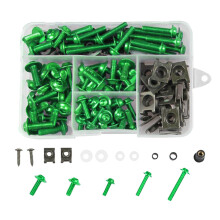 177x CNC Alloy M6 M5 Fairing Bolts Kit Bodywork Screws Nut For Honda G