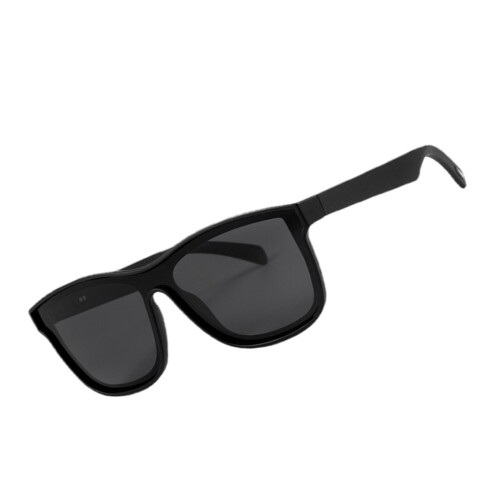 Smart Bluetooth Glasses IP5 Waterproof Compatible with IOS Android Bla