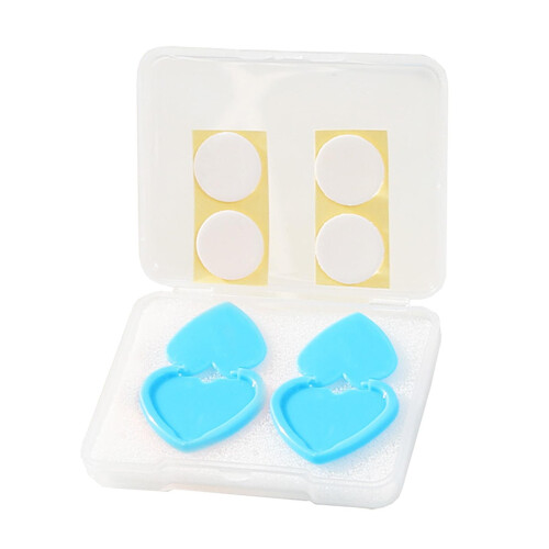 2 Pieces Diamond Painting Light Pad Switch Cover Heart Shape Button Gu 1