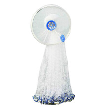 Dia 8/10/12FT Fishing Cast Net Bait Hand Cast Strong Nylon Trap 2.4M 8