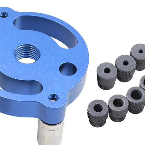 2-10mm Self-Centering Doweling Jig Set Vertical Hole Puncher Locator B 2