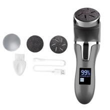 Electric Callus Remover for Feet W/Vacuum for Cracked Hard Skin Remove