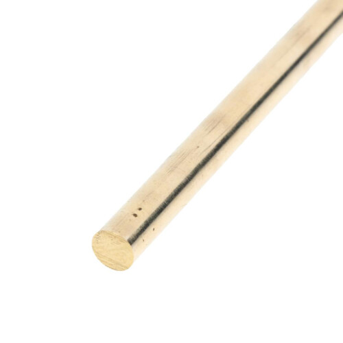 4" / Diameter 6mm Solid Brass Round Bar Rod, Lathe Bar Stock 2