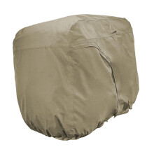Golf Cart Cover Waterproof Zipper Buggy Sun Protector Rain Cover Khaki