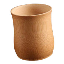 Natural Bamboo Drinking Cup Beer Juice Mug Cup Wooden Tea Cup Sake Cup