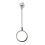 Smoking Cigarette Finger Ring Smoker Cigarette Hand Holder S Silver 1