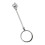 Smoking Cigarette Finger Ring Smoker Cigarette Hand Holder S Silver 2