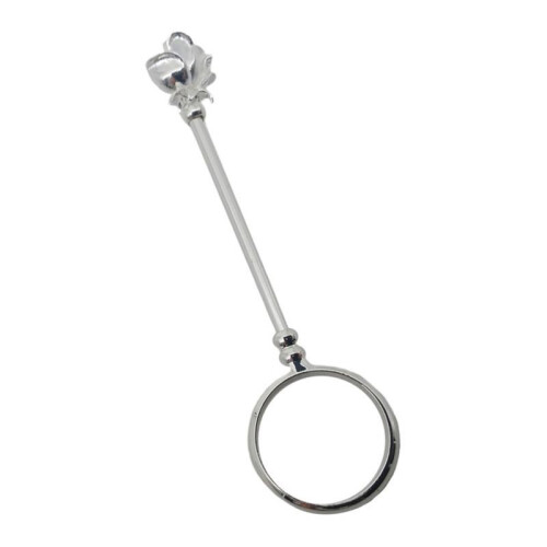 Smoking Cigarette Finger Ring Smoker Cigarette Hand Holder S Silver 1