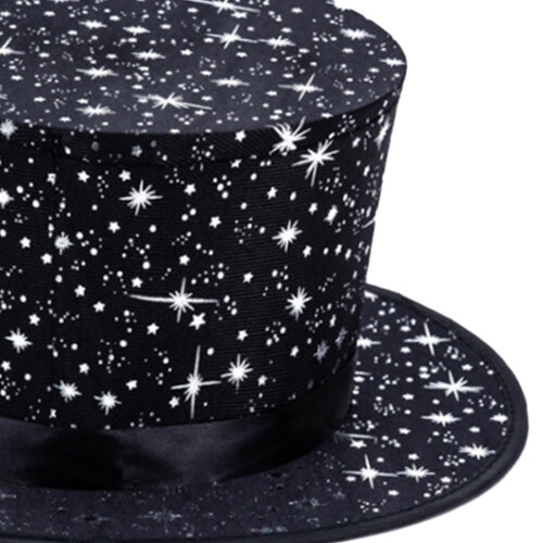Folding spring hat Props Magician Costume cloth Xmas Star 2