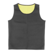 Mens Sport Sauna Vest Sweat Shirt Body Shaper Fat Burner Waist Trainer