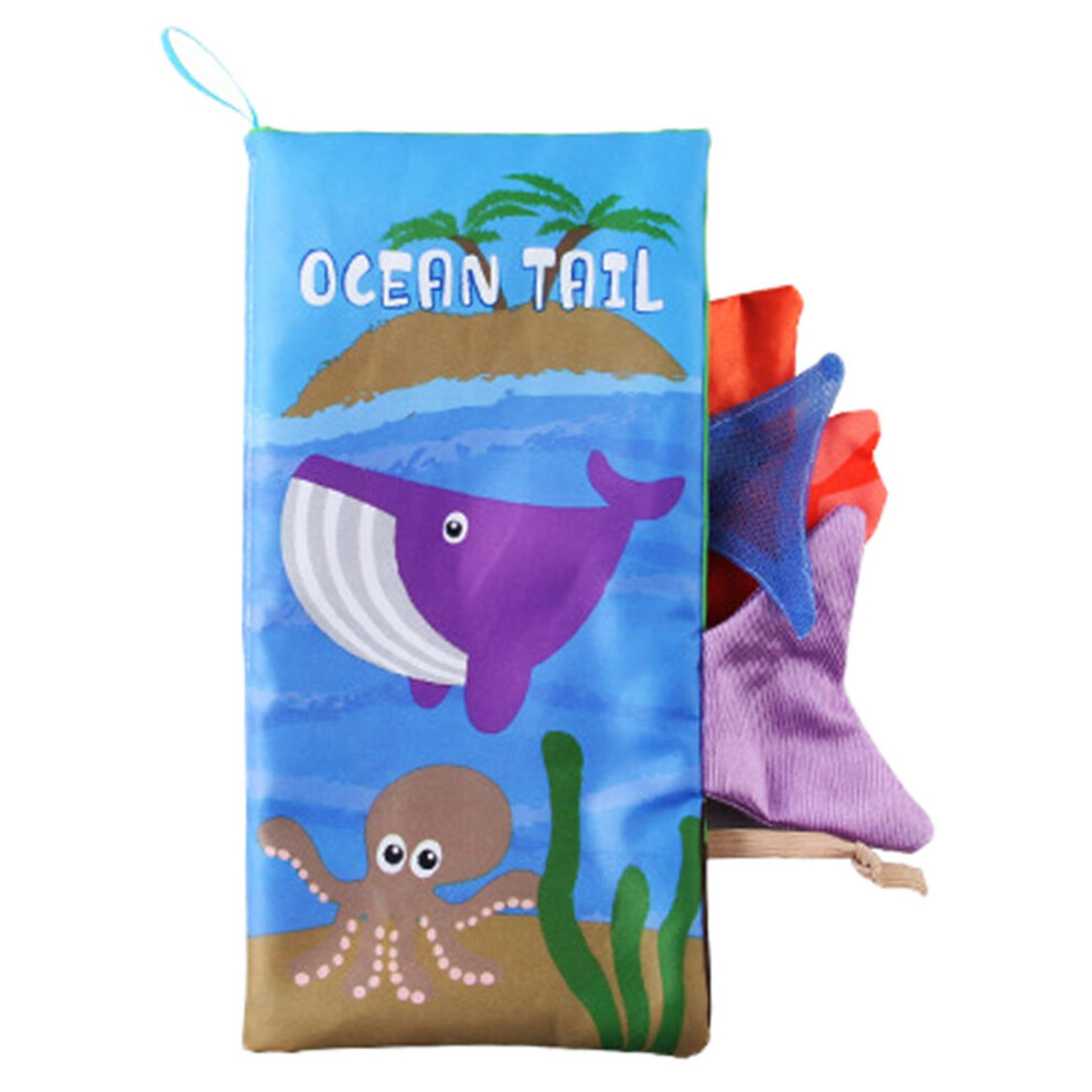 Soft Cloth Book Baby Kid Children Early Educational Cartoon Book Toy O