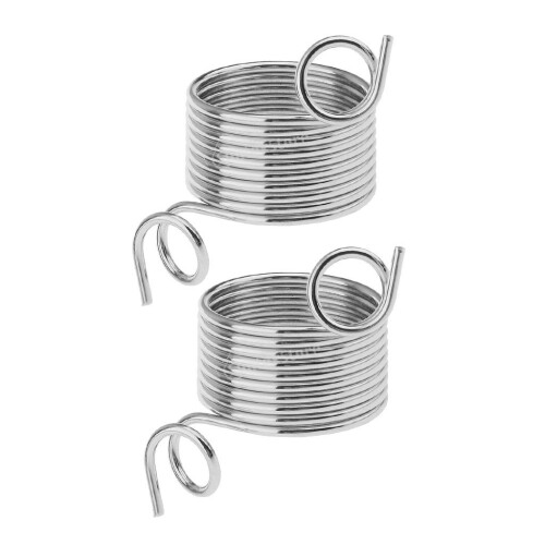 2pcs Nickle Plated Wire Yarn Stranding Guide Knitting Thimble for Knit