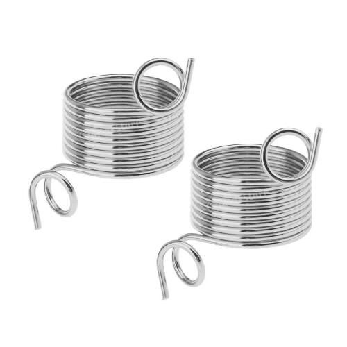2pcs Nickle Plated Wire Yarn Stranding Guide Knitting Thimble for Knit 1