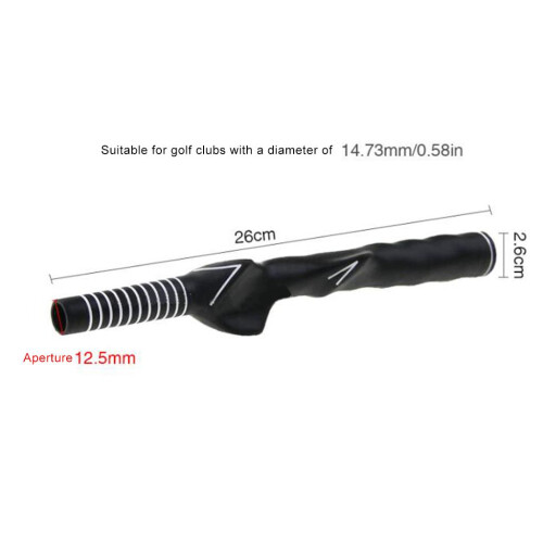 Golf Grip Hand Position Corrector Guide Training Aid Blue 14.73mm 1