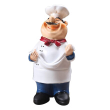 Resin Chef Kitchen Decor Table Centerpiece Figurine Home Collectible N