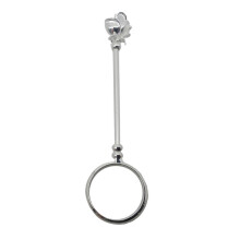Smoking Cigarette Finger Ring Smoker Cigarette Hand Holder M Silver