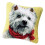 DIY Pillow Cover Latch Hook Kits for Beginner Animals Pattern Tie Dog 2